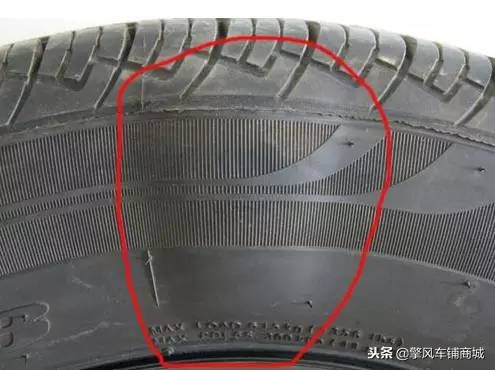 货车轮胎侧面破损如何修复,宝马防爆轮胎侧面破损