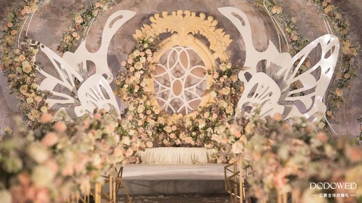 dodowed汇聚全球好婚礼,法式氛围婚礼策划方案