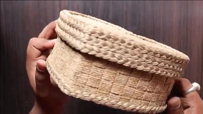 小型快递盒改造收纳盒好看又简单,心形收纳盒创意手工