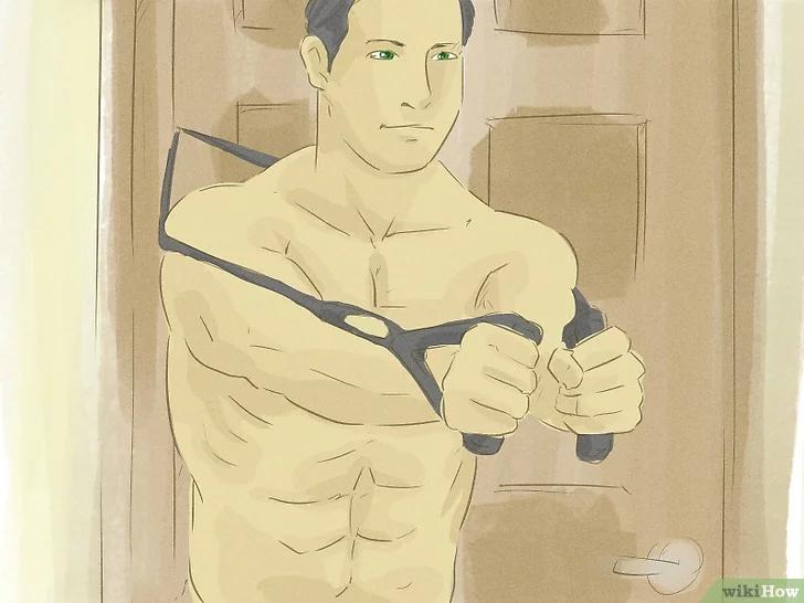 男士胸部下垂怎么练爆胸肌,男性下垂胸怎么训练