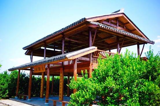 浙江黄岩贡桔园,贡橘园景点