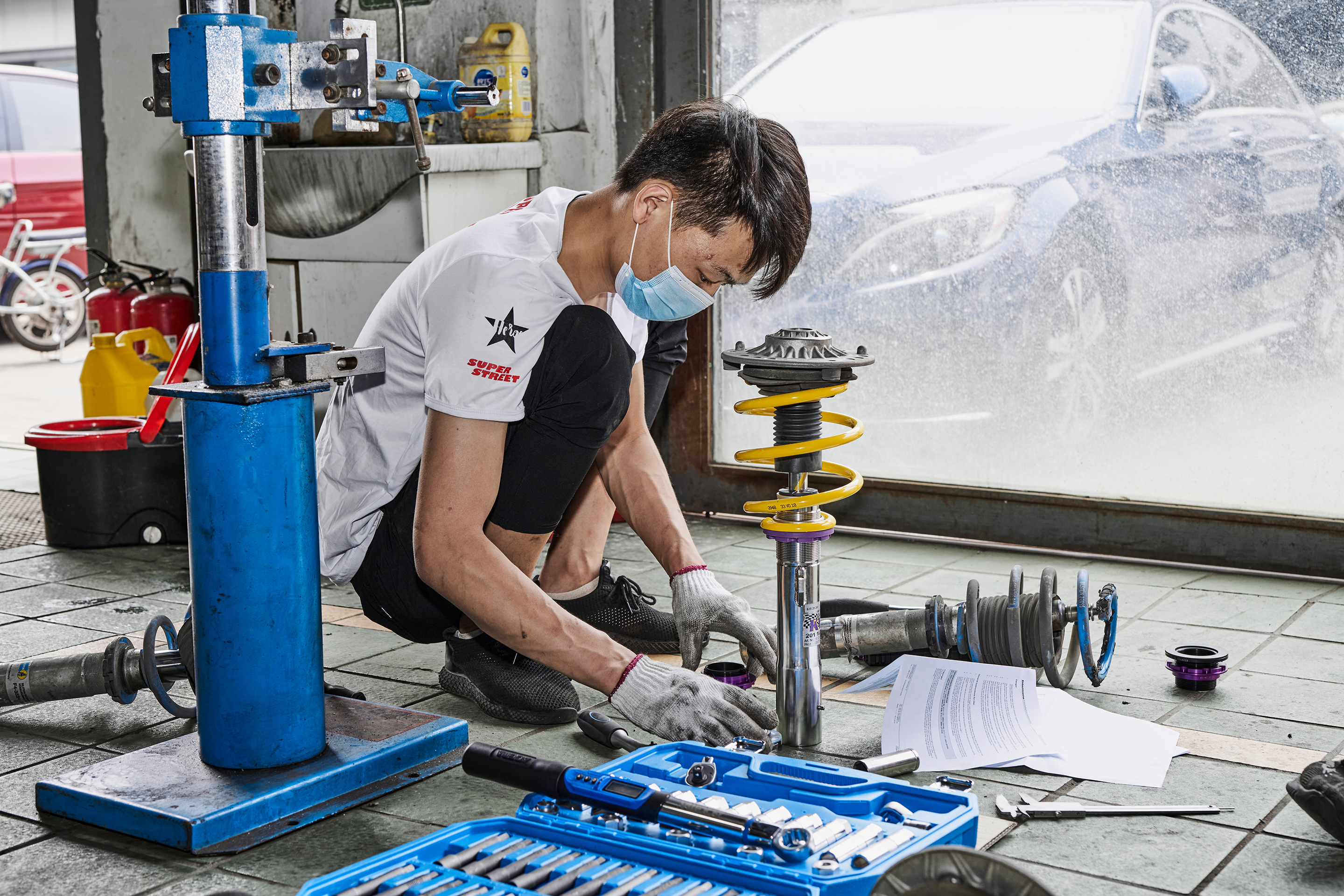 minicooperf56改装避震,享受驾驶乐趣