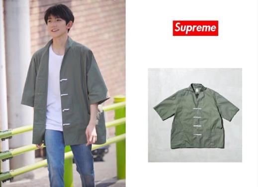 王源靓装,lv牛仔supreme联名王源