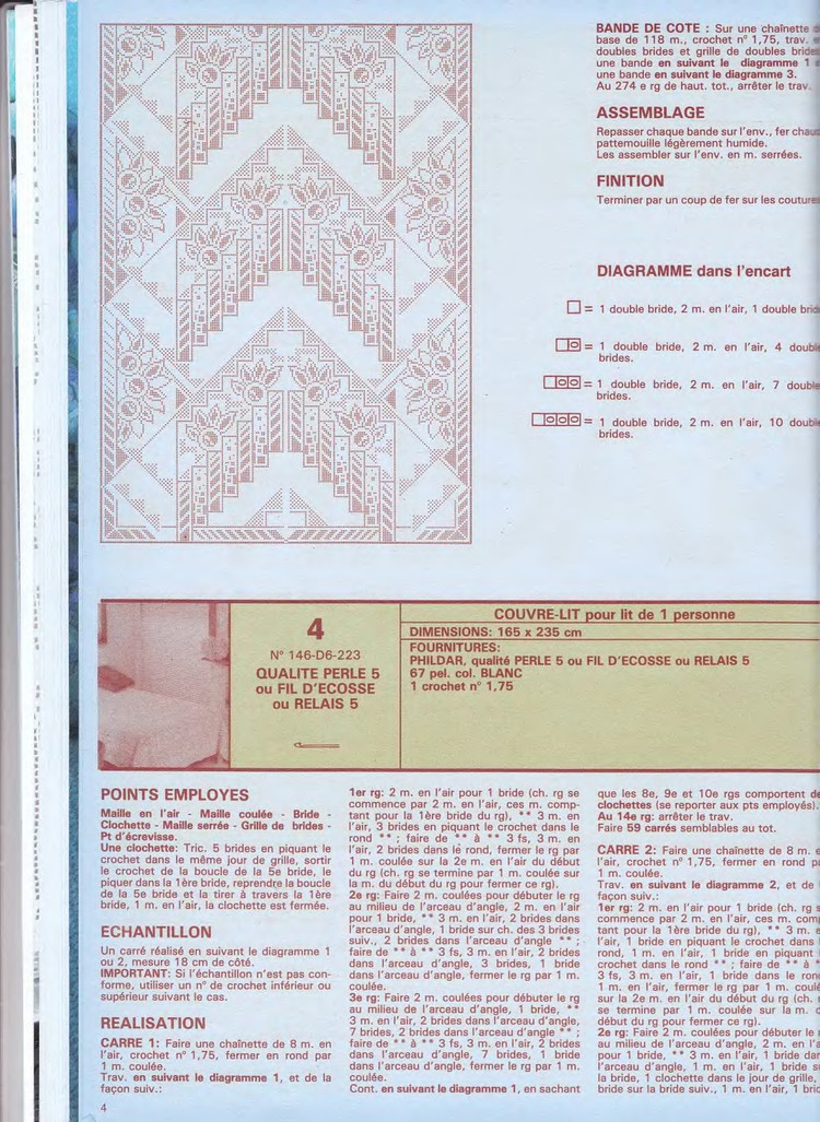 有漂亮的台布钩针图解吗,钩针编织桌布盖巾教程