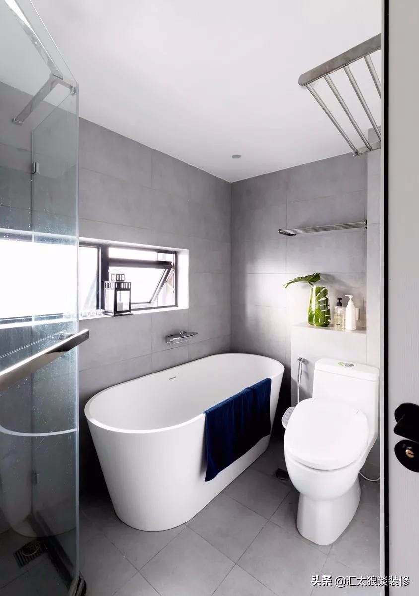 灰白绿原木家具装修风格,黑白灰原木简约风格