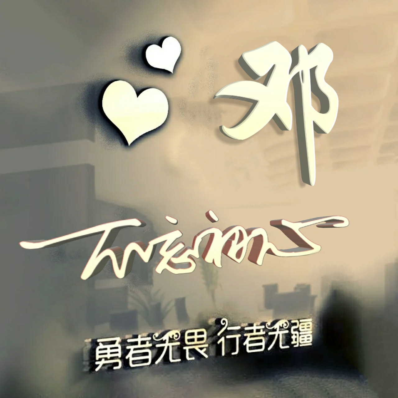 勇者无畏励志姓氏头像王,行者无疆勇者无畏智者无惧