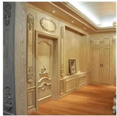 实木护墙板设计与施工工艺,木质护墙板施工工艺流程图片高清