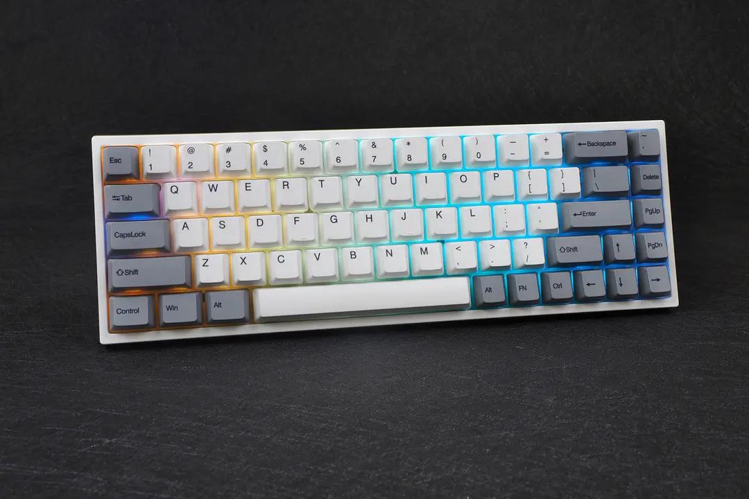 nj68机械键盘拆解,keydousnj81键盘评测