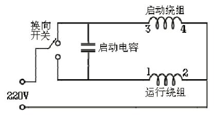 单相电机启动原理接线全过程,单相电容启动原理