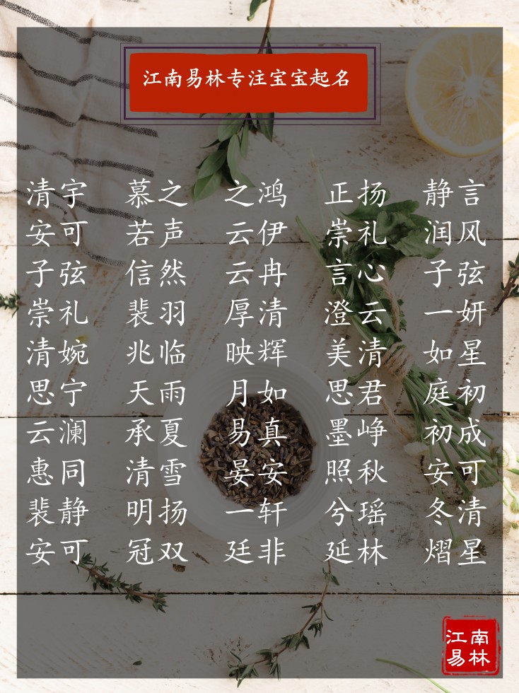 2022年婴儿好听的名字,诗经里洋气女宝宝名字