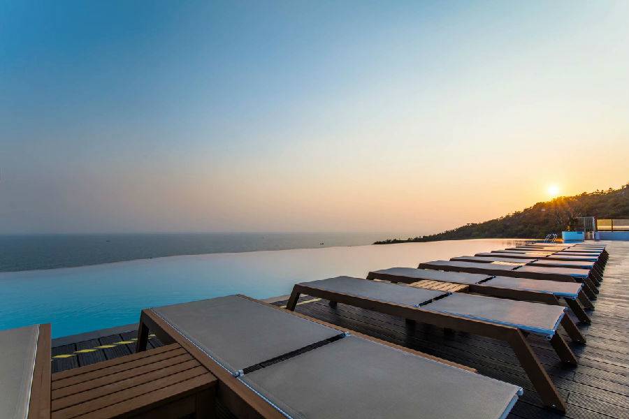 898抢2间海陵岛北洛秘境度假酒店，含双床房海鲜自助早餐套餐