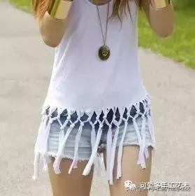 闲置的旧衣服,夏天旧衣服改造露肩衣