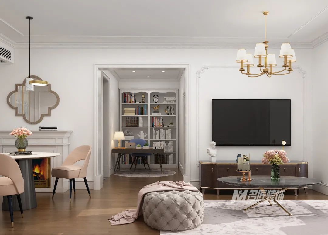 小姐姐装修新家极简,小姐姐100平方的装修