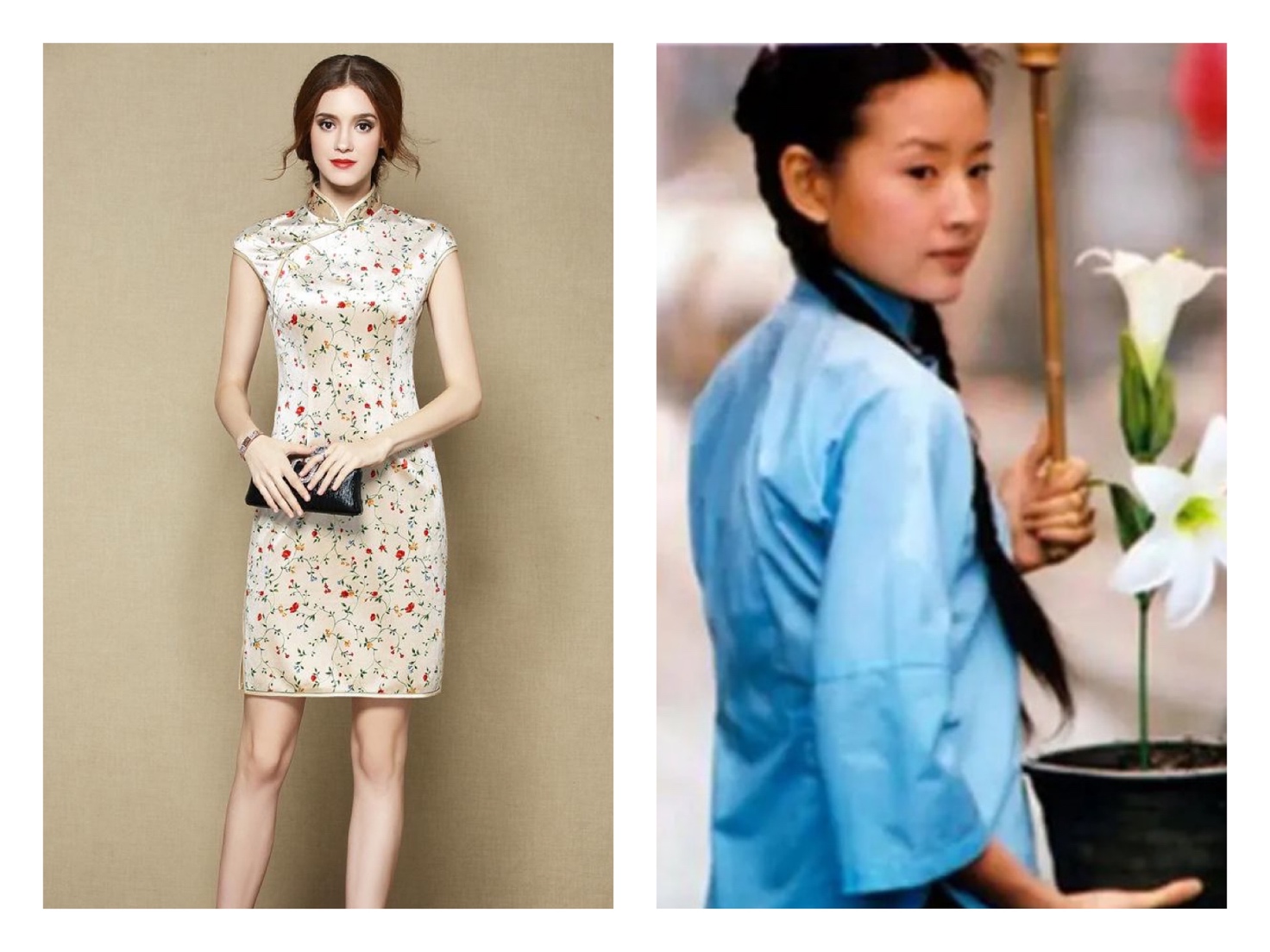 关于什么样的身材适合穿旗袍,穿旗袍穿的不是身材而是风韵