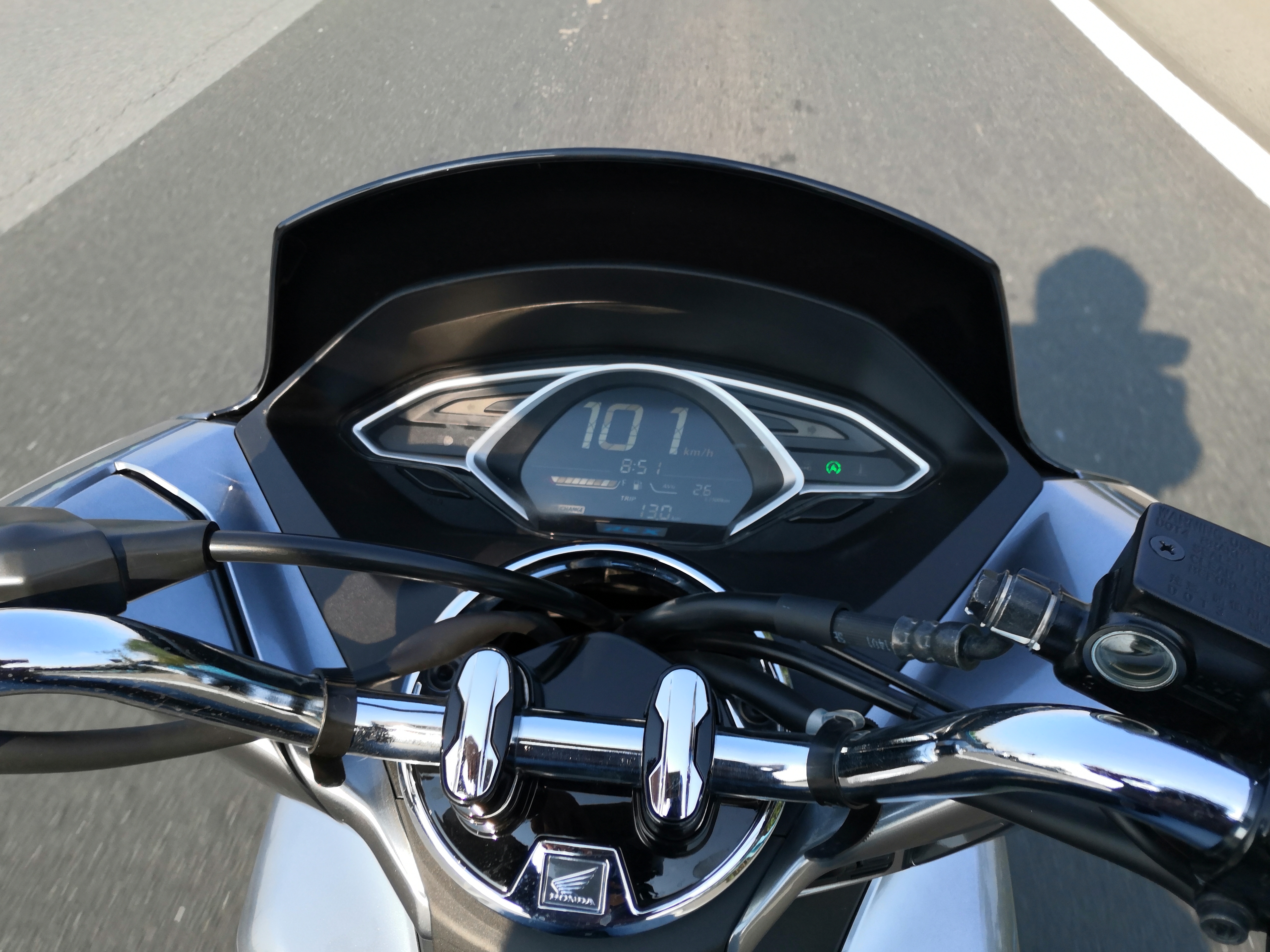 五羊本田pcx160自驾游,长阳五羊本田