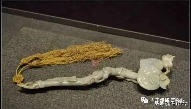 清代玉如意顶级玉器,故宫玉如意祥云