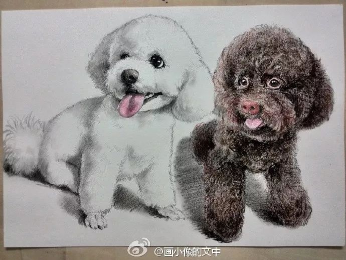 比起打印画,美院毕业的他,笔下这种彩铅水彩画才好看哭了~
