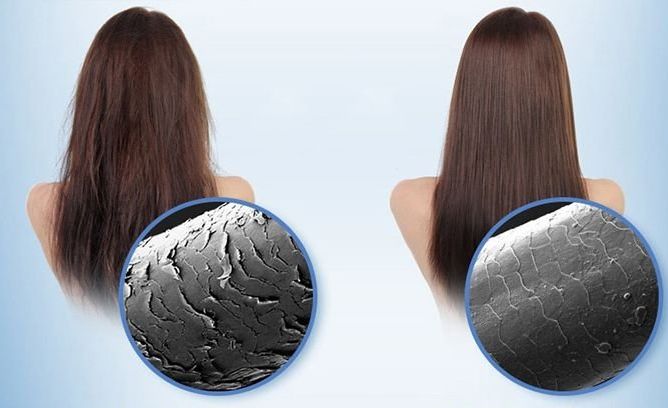 烫发会导致头发干枯吗,烫发干枯受损的头发