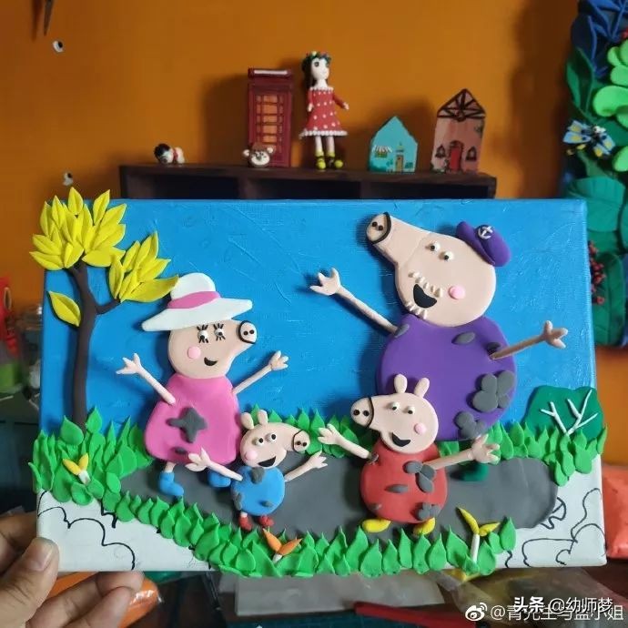 黏土手工教程简单可爱幼儿园小班,黏土手工教程幼儿简单