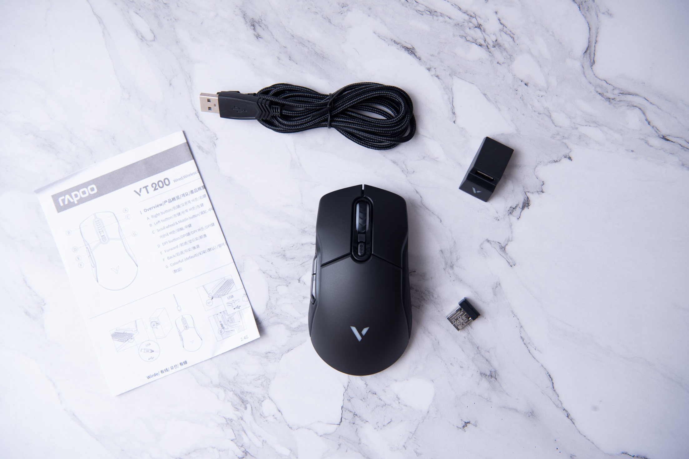 旗舰走向平民雷柏vt200s鼠标体验,鼠标雷柏vt350c怎么设置键位