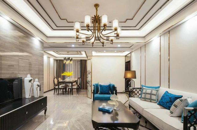 保定云水湾95平米装修效果,保定park湾一楼带小院