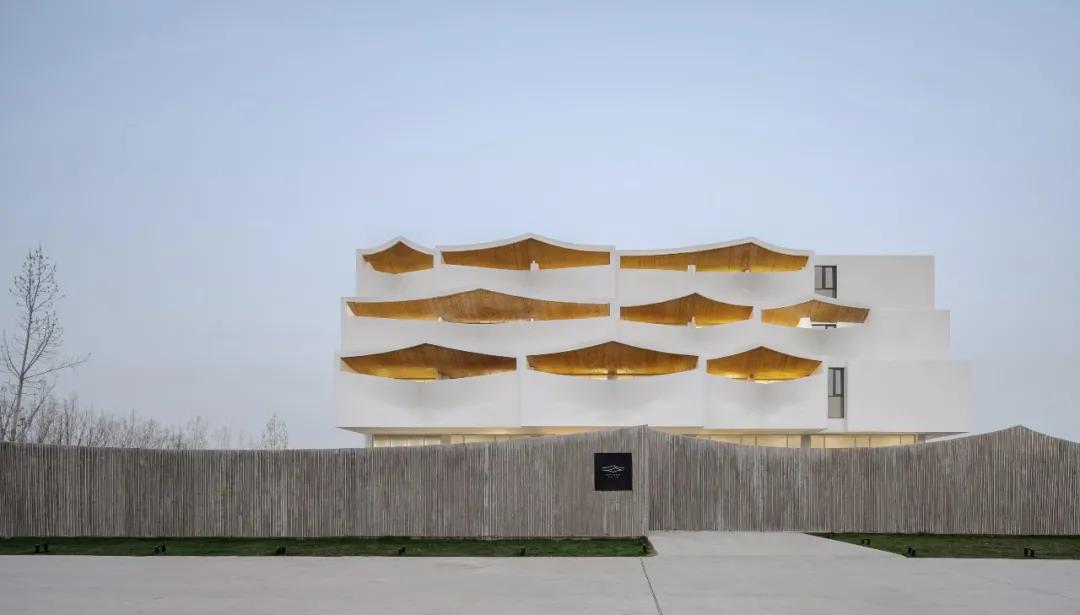 两亩地民宿设计方案效果图,乡村两层排屋民宿设计