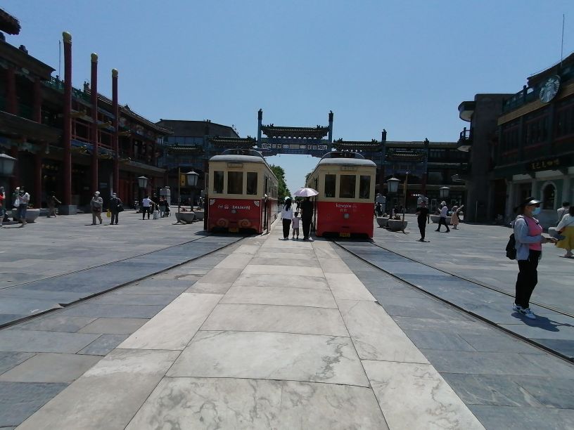 北京前门大街和大栅栏旅游路线图,前门大街旅游攻略一日游