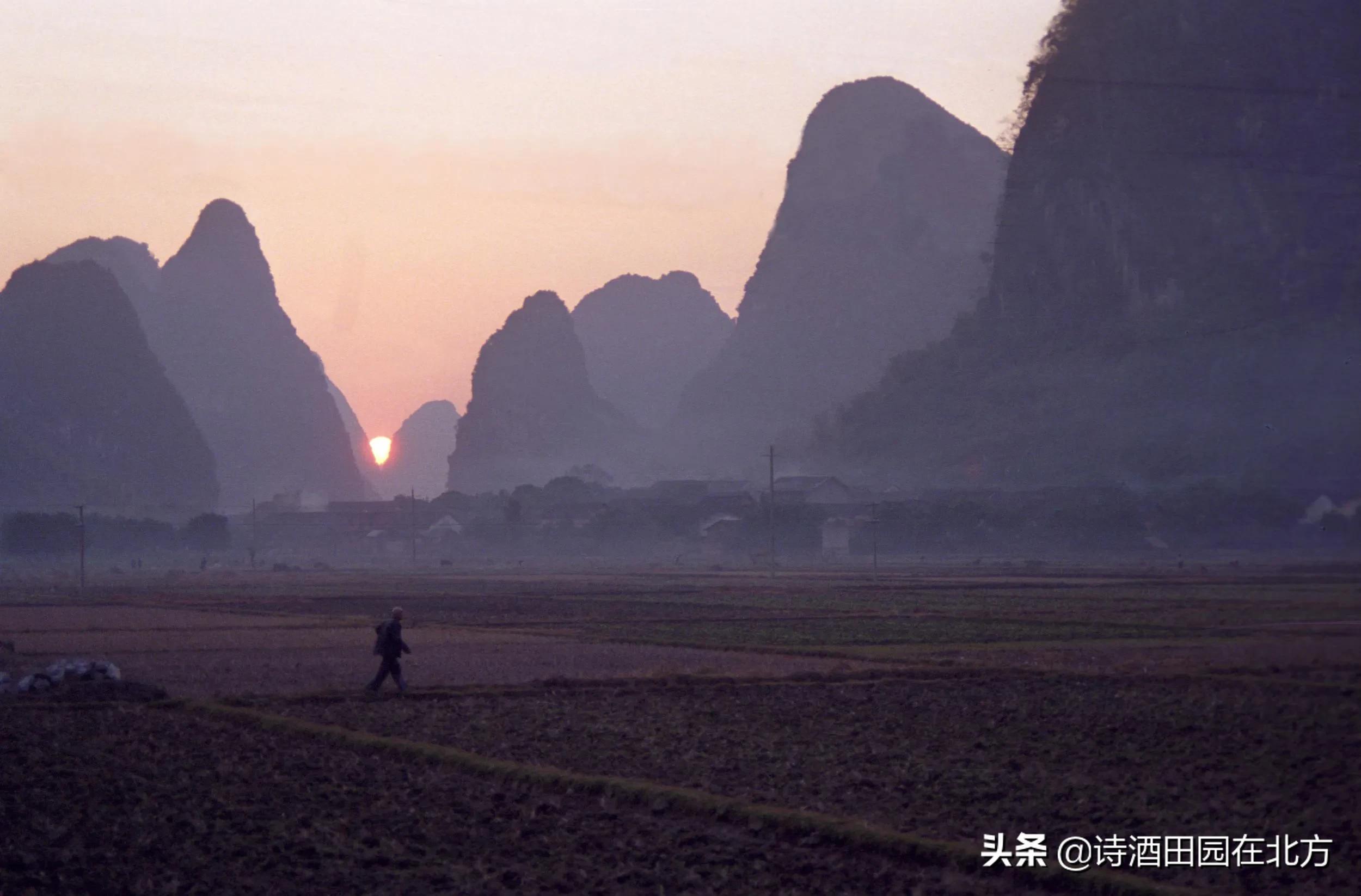 八十年代阳朔,上世纪八十年代广西桂林图片