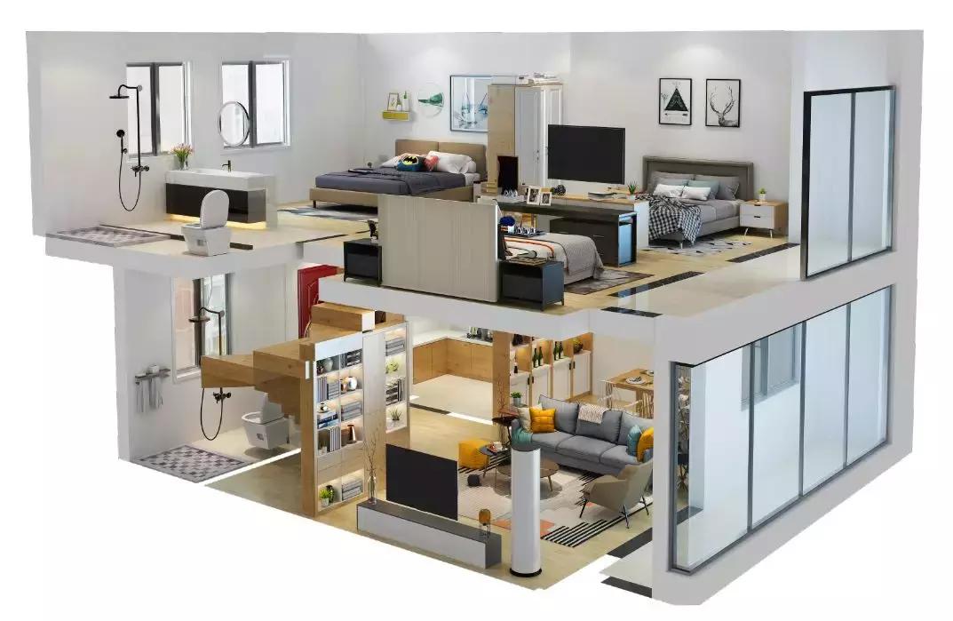 九江远洲九悦湾二期最新进展,九江九悦湾复式样板