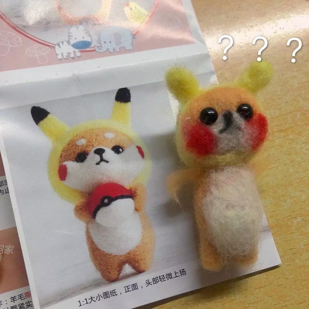 治愈系羊毛毡手工制作,毛毡手工diy大全