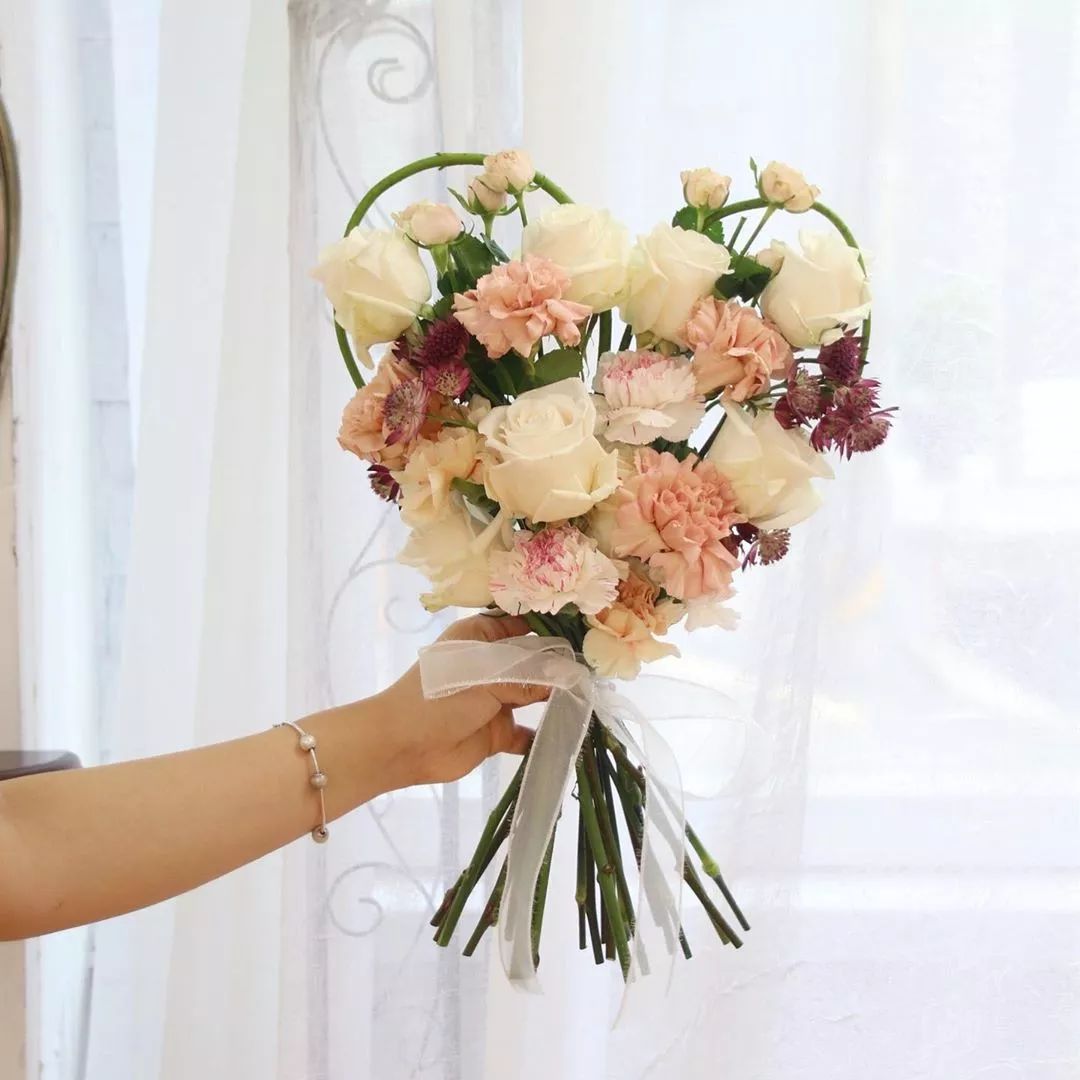 表白神器|心形花束图片集锦(含教程)