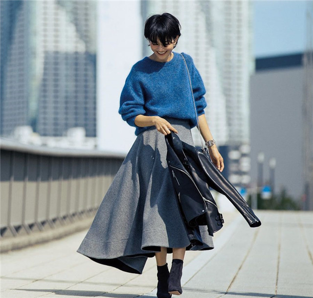 日杂风经典配色,温柔的日杂穿衣配色