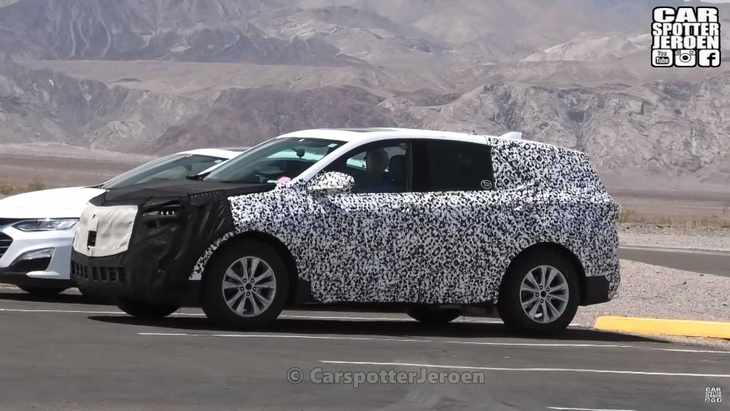 雪佛兰全新探界者申报图曝光,全新雪佛兰探界者发布