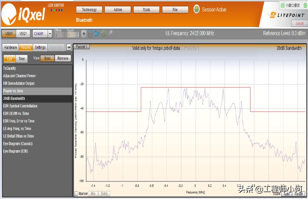 iqxel测试仪器使用方法,iqxel蓝牙测试仪