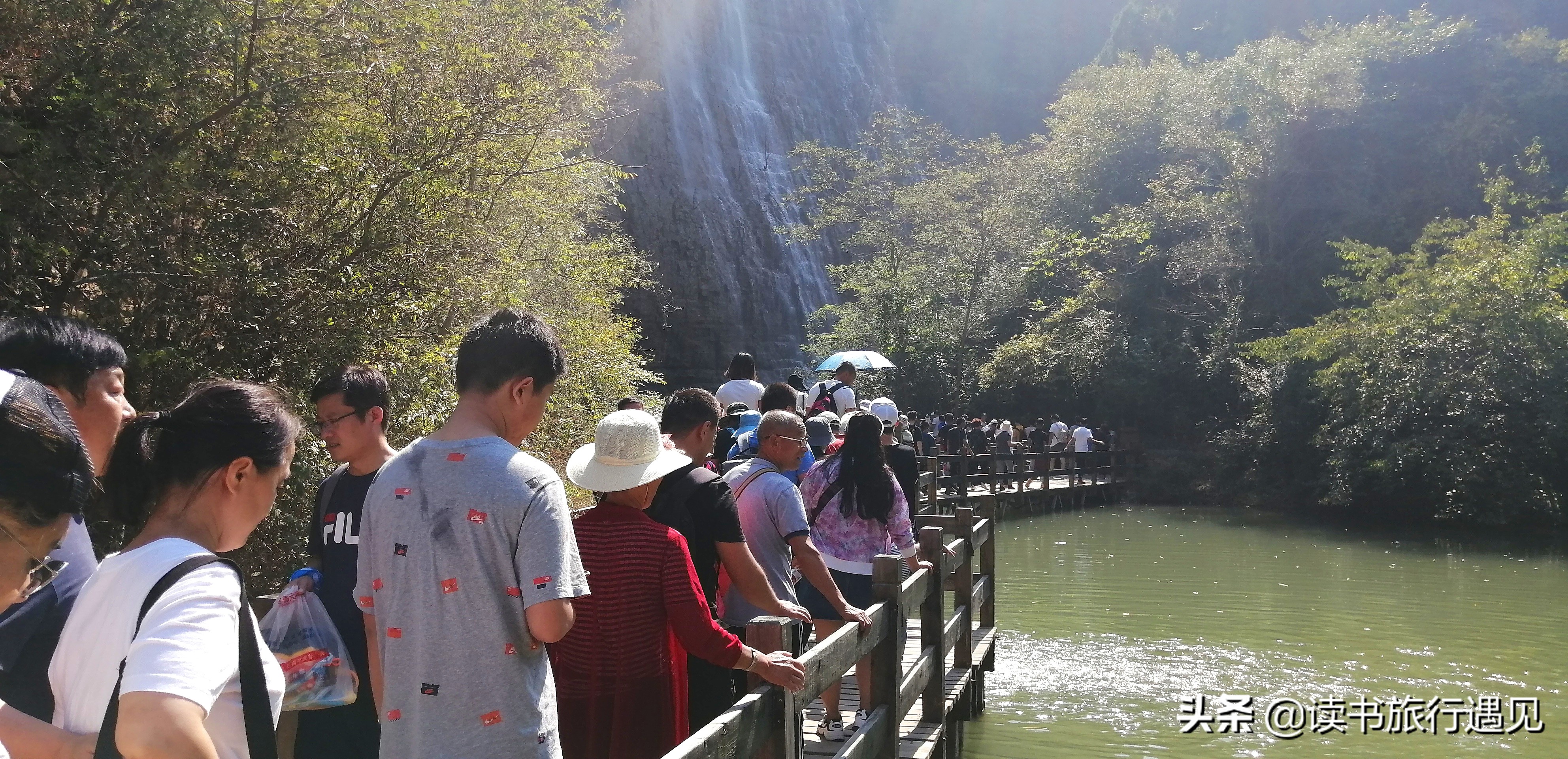 青州黄花溪秋色风景图片,潍坊青州的旅游景点黄花溪一日游