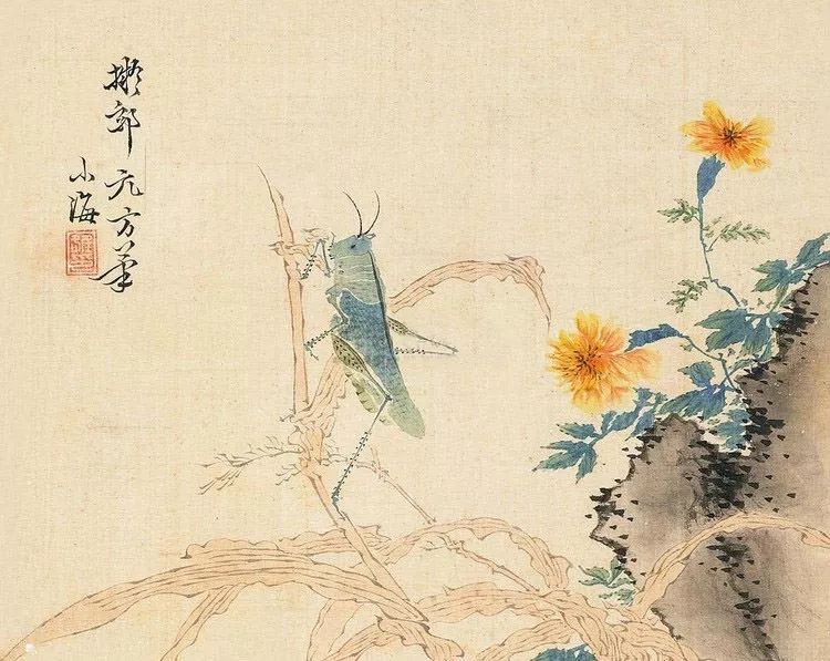 清代花鸟鱼虫画,清代国画名家花鸟鱼虫
