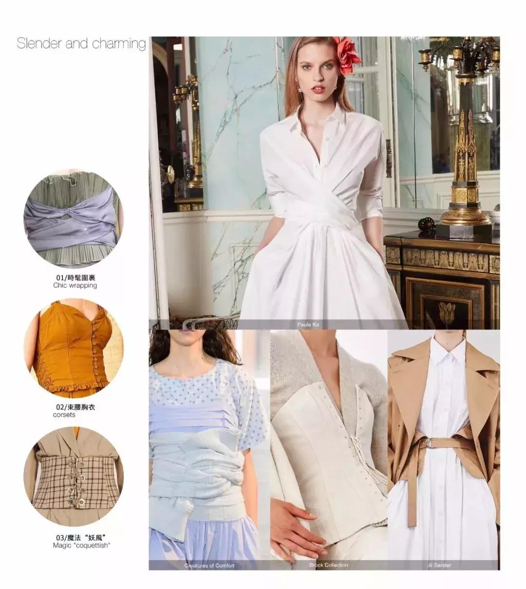 t台2021年春夏女装设计流行款式,2022春夏女装流行趋势流行面料