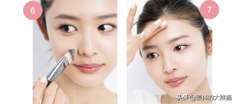 红润血色光泽肌肤动心女人味教你液体粉底打造完美脸部效果