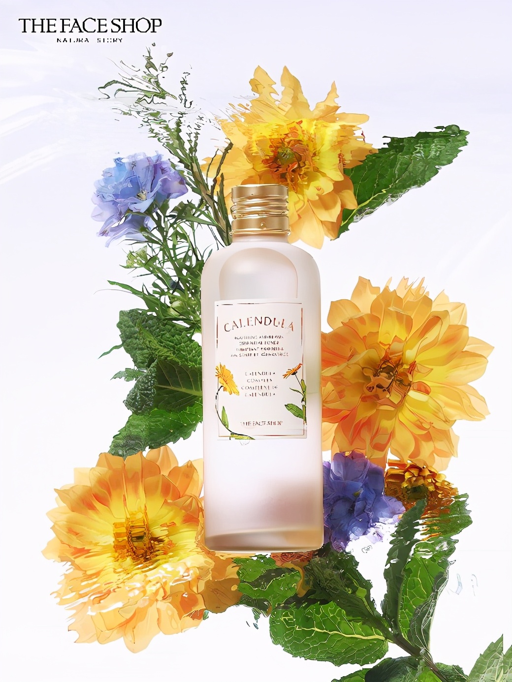 菲诗小铺金盏花舒缓修护面霜,菲诗小铺金盏花清润保湿乳