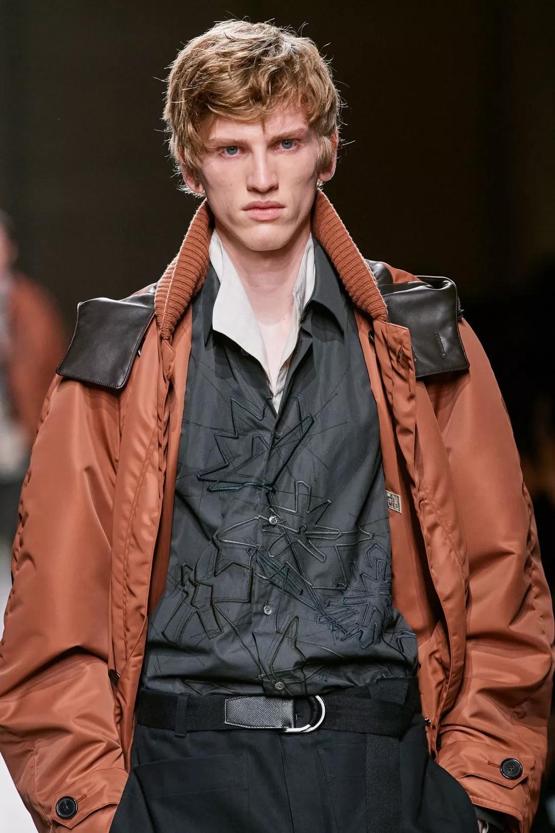 爱马仕外套的穿搭技巧男,冬季爱马仕男装搭配图片