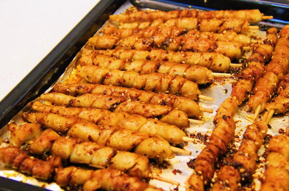 面筋不用烤用锅怎么做,自制面筋正宗做法