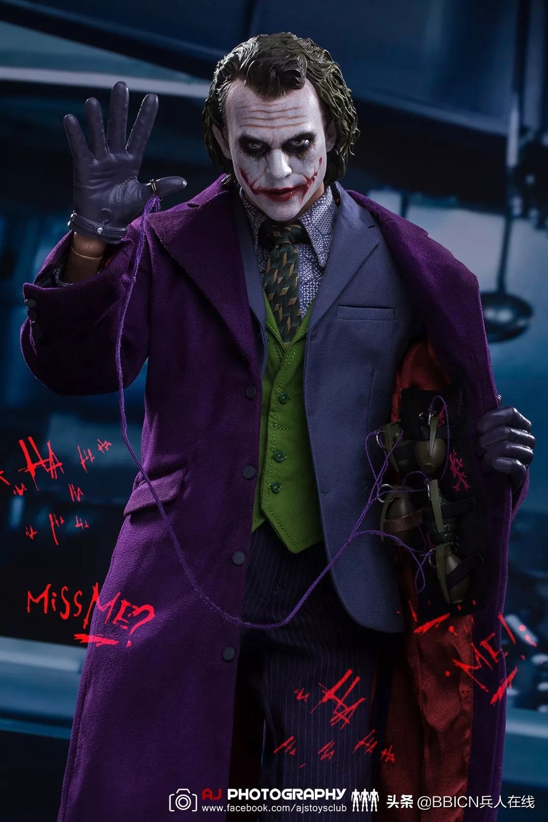 hottoys小丑1.0测评,hottoys1比4小丑