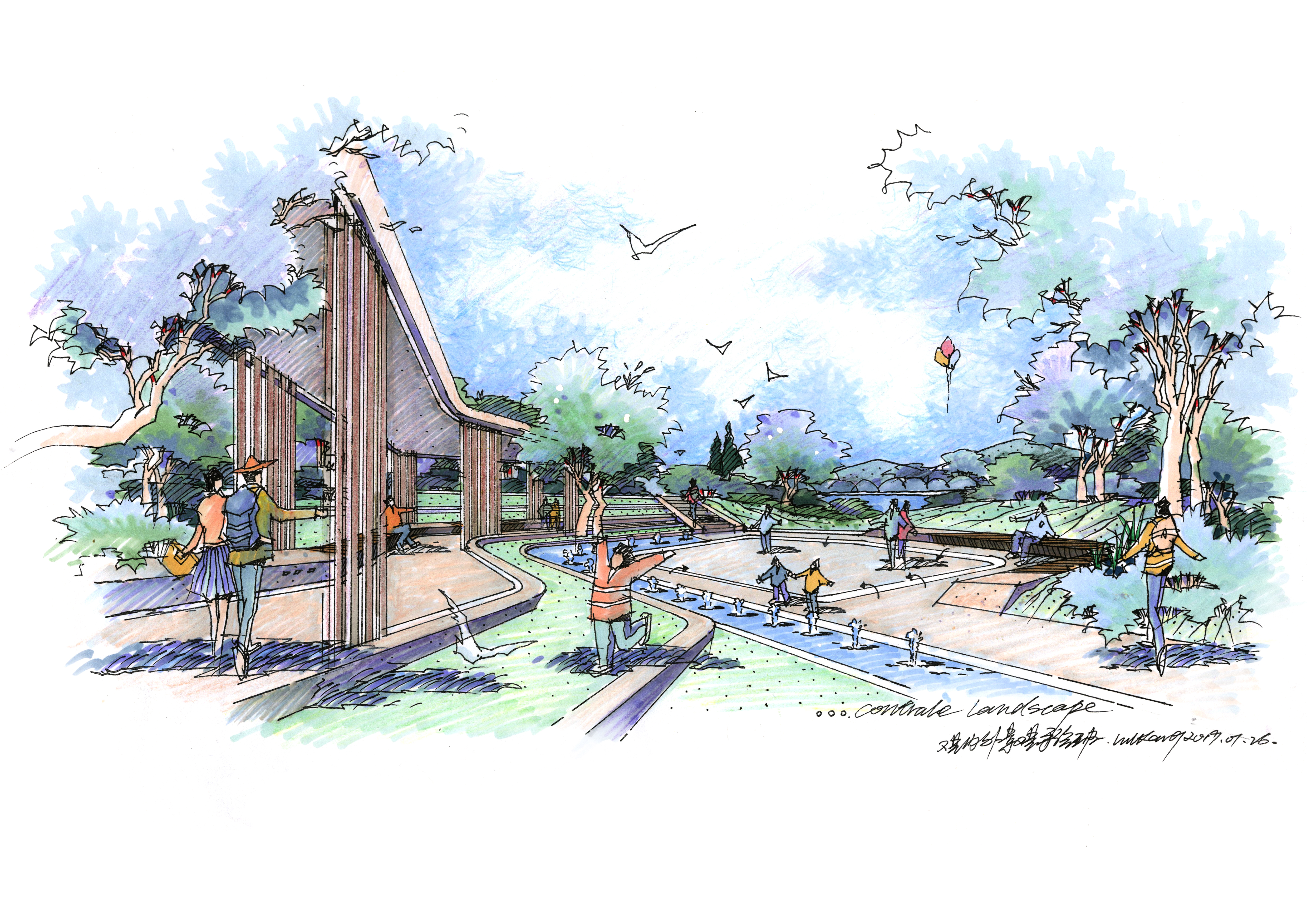 建筑手绘训练方法,建筑设计手绘教程