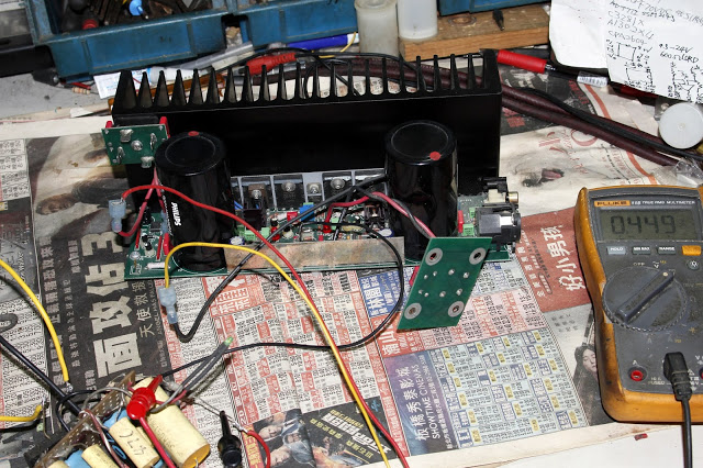 PROCEEDTHX-amp-2美产功放，烧保险丝维修，竟然是变压器故障