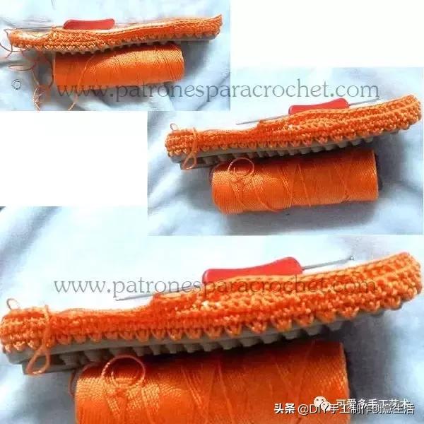 旧鞋底改造钩针鞋教程,手工钩鞋教程春夏季椰子鞋