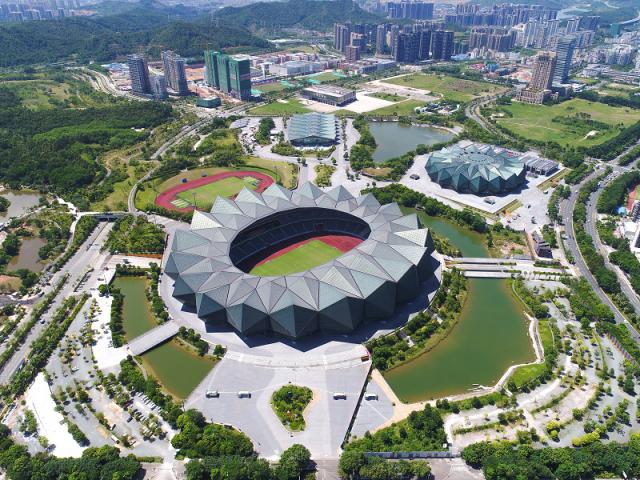 深圳大运中心观赛体验,深圳大运中心运动场