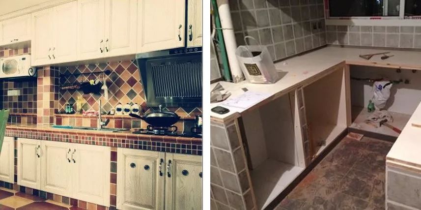 欧派定制橱柜跟砖砌橱柜哪个靠谱,是整体橱柜好还是水泥砌的橱柜好