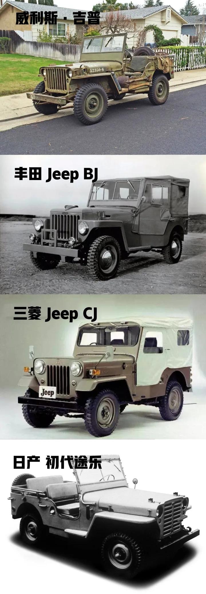 扒一扒日系suv的发展史,日系车山寨历史记录