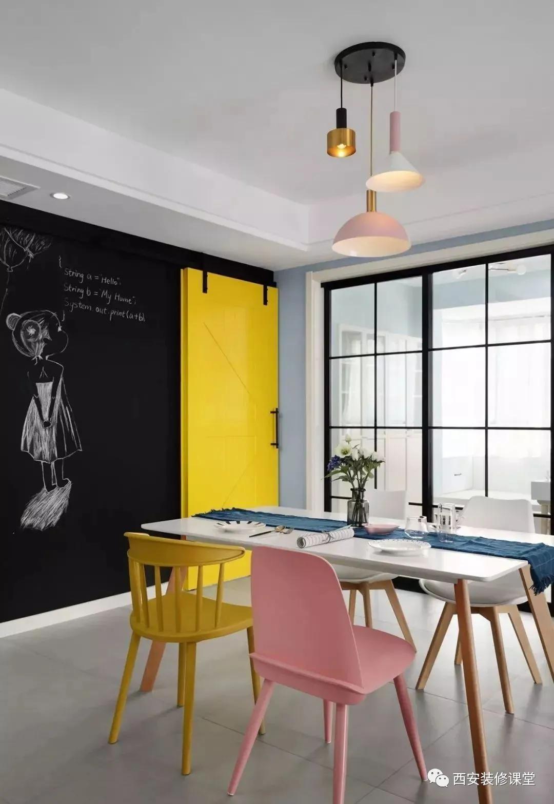 马卡龙色系装修效果图全屋,马卡龙色装修客厅