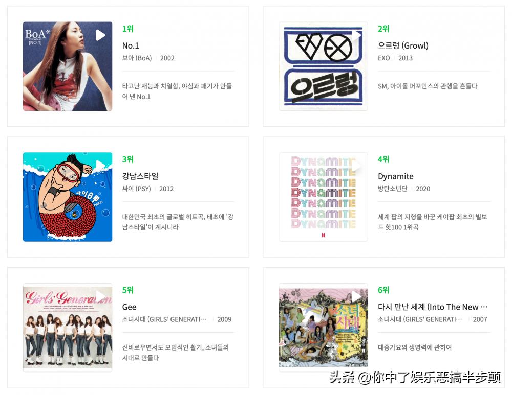 韩国3大流行音乐有哪些,那些年韩国经典流行音乐